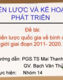 Chiến lược quốc gia về bình đẳng giới