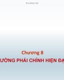 Bài giảng Lịch sử các học thuyết kinh tế - Chương 8: Trường phái chính hiện đại