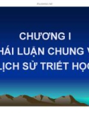 Bài giảng môn Triết học