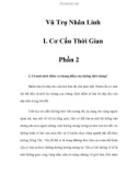 Vũ Trụ Nhân Linh - I. Cơ Cấu Thời Gian - Phần 2