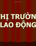 Bài giảng: Thị trường lao động