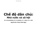 Nhà nước và xã hội - Chế độ dân chủ: Phần 1