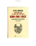 Triết học I - Khoa học logic bách khoa thư