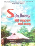 Nghiên cứu lịch sử Sơn Dương - Lịch sử của vùng quê cách mạng: Phần 1