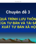 Bài giảng Nguyên lý cơ bản chủ nghĩa Mác - Lênin: Chuyên đề 3 - TS. Nguyễn Minh Tuấn