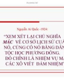 Bài giảng Lịch sử tư tưởng triết học trước Mác