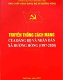 Ebook Truyền thống cách mạng của Đảng bộ và nhân dân xã Đường Hồng (1987-2020): Phần 1