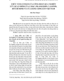 Chức năng cơ bản của công đoàn qua nghiên cứu quan điểm của C.Mac, Ph.Angghen, V.I.Lenin, Hồ Chí Minh và của Đảng Cộng sản Việt Nam