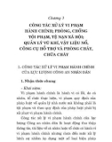 Một số nghiệp vụ công an xã, phường, thị trấn nhằm bảo đảm an ninh, trật tự ở địa bàn cơ sở: Phần 2