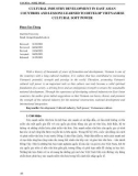 Phát triển công nghiệp văn hóa ở các nước Đông Á và bài học kinh nghiệm để phát triển sức mạnh mềm văn hóa Việt Nam