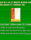 Bài giảng: kinh tế chính trị - chương 1