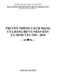 Ebook Truyền thống cách mạng của Đảng bộ và nhân dân xã Minh Tân (1945-2018)