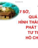 Bài giảng Tư tưởng Hồ Chí Minh: Chương 1 - Nguyễn Hải Ngọc