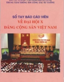 Báo cáo viên về Đại hội X Đảng Cộng sản Việt Nam: Phần 1