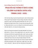 PHỤC HỒI HỆ THỐNG TỔ CHỨC ĐẢNG VÀ LÃNH ĐẠO QUẦN CHÚNG ĐẤU TRANH (1932 - 1935)_2