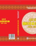 Ebook Lịch sử Đảng bộ xã Cây Gáo (1975-2015): Phần 1