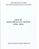 Ebook Lịch sử Đảng bộ xã Cúc Đường (1946-2014): Phần 1