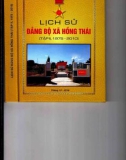 Ebook Lịch sử Đảng bộ xã Hồng Thái (1975-2010): Phần 1 (Tập 2)