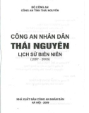 Ebook Công an nhân dân Thái Nguyên Lịch sử biên niên (1997-2005): Phần 1