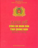 Ebook Lịch sử công an nhân dân tỉnh Quảng Nam (1954-1975): Phần 1