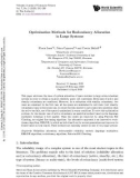 Optimization methods for redundancy allocation in large systems