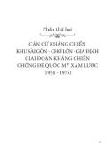 Ebook Hồi ký căn cứ kháng chiến khu Sài Gòn - Chợ Lớn - Gia Định trên địa bàn thành phố Hồ Chí Minh (1945-1975): Phần 2