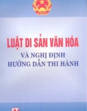 Một số điều về Luật di sản văn hóa và nghị định hướng dẫn thi hành