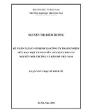 Luận văn Thạc sĩ Kinh tế: Kế toán tài sản cố định tại Công ty Trách nhiệm hữu hạn Một thành viên Nhà xuất bản Tài nguyên Môi trường và Bản đồ Việt Nam