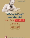 Ebook Những bài viết của Bác Hồ trên báo Nhân dân (1960-1969): Phần 1