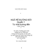 ngã rẽ đường đời (quyển 1)