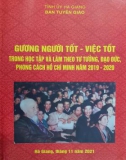 Ebook Gương người tốt, việc tốt trong học tập và làm theo tư tưởng, đạo đức, phong cách Hồ Chí Minh năm 2019-2020