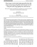 Thực trạng và một số giải pháp góp phần thúc đẩy công tác xây dựng nông thôn mới ở huyện Củ Chi trong bối cảnh công nghiệp hóa, hiện đại hóa