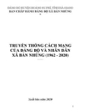 Ebook Truyền thống cách mạng của Đảng bộ và nhân dân xã Bản Nhùng (1962-2020): Phần 1