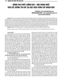 Nâng cao chất lượng dạy - học ngoại ngữ theo hệ thống tín chỉ tại Học viện Cảnh sát nhân dân