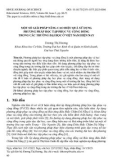 Một số giải pháp nâng cao hiệu quả sử dụng phương pháp học tập phục vụ cộng đồng trong các trường đại học ở Việt Nam hiện nay