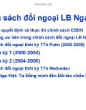 Chính sách đối ngoại Liên Bang Nga