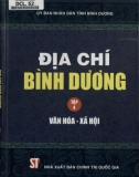 Văn hóa và xã hội tỉnh Bình Dương: Phần 1