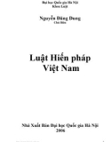 Giáo trình Luật Hiến pháp Việt Nam - Nguyễn Đăng Dung (chủ biên)