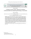 Giảng dạy theo tiếp cận 'CDIO' đối với sinh viên ngành Công nghệ kỹ thuật Điện - Điện tử: Một trường hợp ghiên cứu