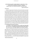 Ảnh hưởng đạo đức nghề nghiệp của đội ngũ cán bộ - giảng viên ở trường cao đẳng – đại học trong công tác giáo dục đạo đức cho sinh viên