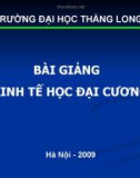 Bài giảng kinh tế học đại cương - Bài 10: Hàng hoá công cộng và các nguồn lực cộng đồng