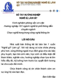 Sổ tay hướng nghiệp nghề gì, làm gì