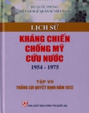 Tìm hiểu về Lịch sử kháng chiến chống Mỹ cứu nước 1954-1975 (Tập 7: Thắng lợi quyết định năm 1972): Phần 1