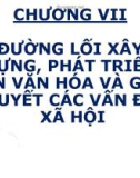 Bài giảng Đường lối cách mạng của Đảng cộng sản Việt Nam: Chương VII - Nguyễn Đinh Quốc Cường