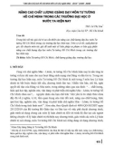 Nâng cao chất lượng giảng dạy môn Tư tưởng Hồ Chí Minh trong các trường đại học ở nước ta hiện nay