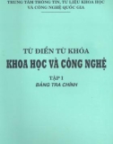 Tập 1 Bảng tra chính - Từ điển từ khóa khoa học và công nghệ: Phần 1