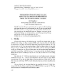 Phối hợp một số phương pháp dạy học khi giảng dạy 'phương pháp đổi biến số trong tìm tích phân không xác định'