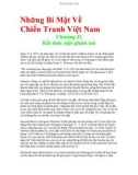 Những Bí Mật Về Chiến Tranh Việt Nam - Chương 32 Kết thúc một phiên toà