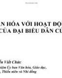 Bài giảng Văn hóa với hoạt động của đại biểu dân cử - TS. Nguyễn Viết Chức