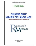 Giáo trình Phương pháp nghiên cứu khoa học - Trường ĐH Nha Trang